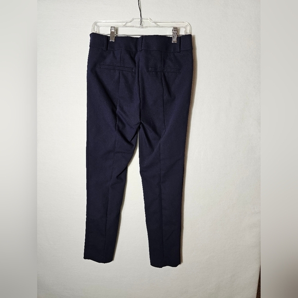 LOFT Marisa Skinny Navy Pants Women's Size 2 - Picture 3 of 10